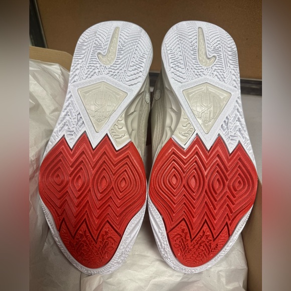 Kyrie 8 'Light Bone Picante Red' - Picture 2 of 7